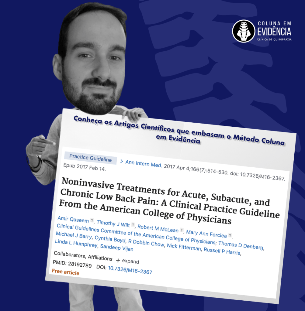 Artigo Dor Lombar Método Coluna em Evidencia